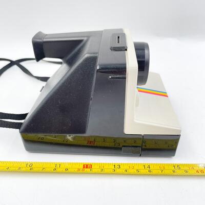 VINTAGE POLAROID ONE STEP LAND CAMERA W/FLASH BARS