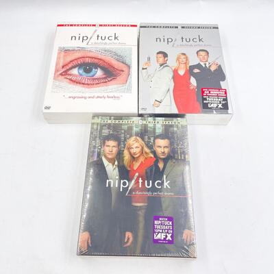 NEW! â€œNIP TUCKâ€ DVD BOX SETS - SEASONS 1-3