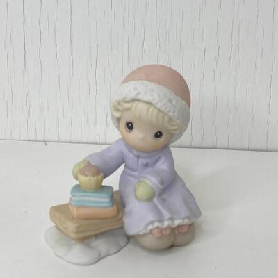 181 - Heather Figurine; Aunt Bulah & Uncle Sam Figurine