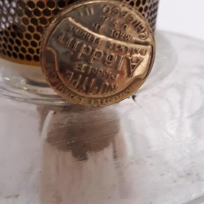 Lot 7-Genuine Aladdin Oil Lamp Approx. 2 Feet Tall!