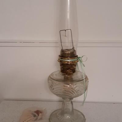 Lot 7-Genuine Aladdin Oil Lamp Approx. 2 Feet Tall!