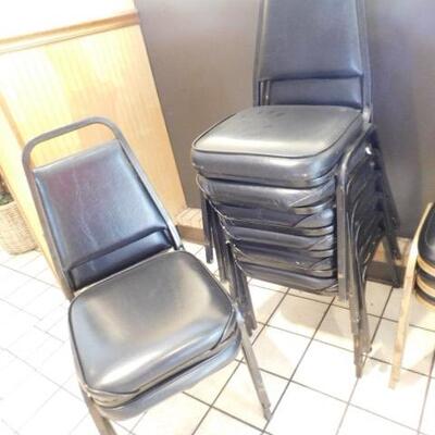 Commercial Stacking Dining Chairs Approximately 25pcs