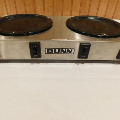 Commercial NSF Bunn Double Burner Coffee Warming Plate