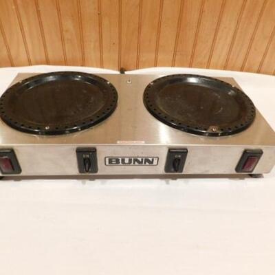 Commercial NSF Bunn Double Burner Coffee Warming Plate