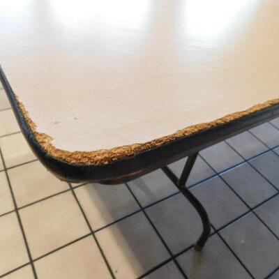 Set of Four Commercial 8' Laminate Top Folding Leg Event Tables #1 of 2 