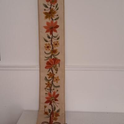 Lot 13- Vintage Handmade Bell Pull