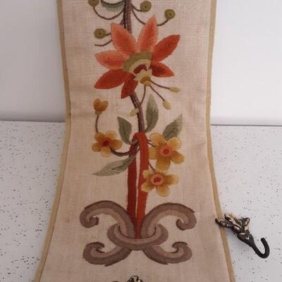 Lot 13- Vintage Handmade Bell Pull