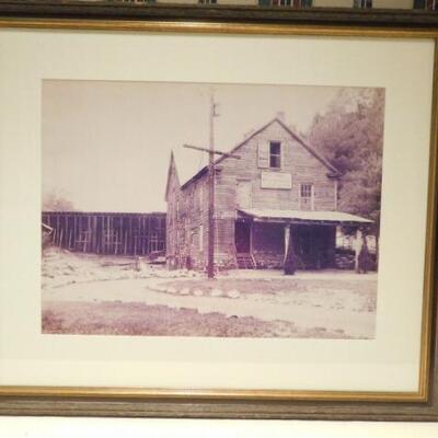 Historic Hendersonville Framed Art Old Mill Highland Lake