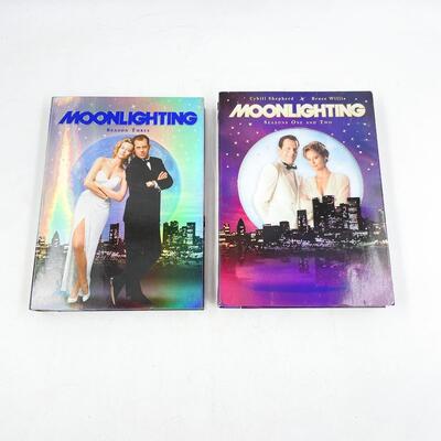 â€œMOONLIGHTINGâ€ SEASONS 1-3 DVD LOT