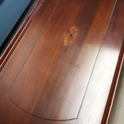 Lot 18- Vintage Wood Coffee Table With Beautiful Design