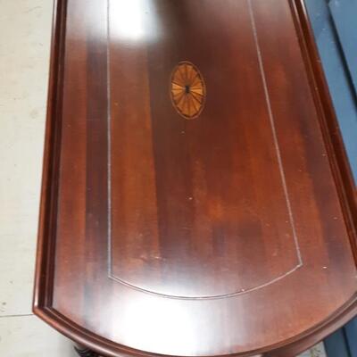 Lot 18- Vintage Wood Coffee Table With Beautiful Design