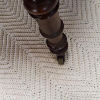 Lot 23-Antique Wood Chair with Beautiful Carvings