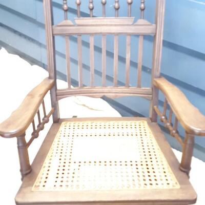 Lot 24-Large Antique Rocker