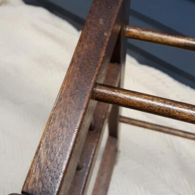 Lot 28- Antique Wooden Quilt Rack