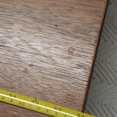 Lot 29-Vintage Square Solid Wood Table
