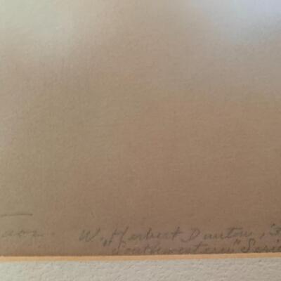Signed William Herbert Dunton of Taos aka 