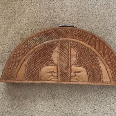Carved Mancala game