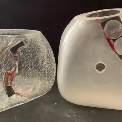Art glass vases