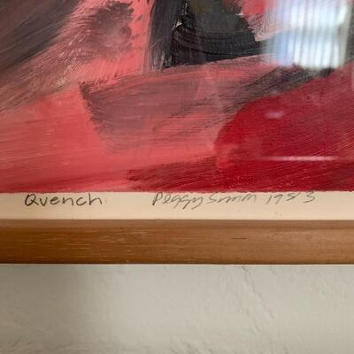 Peggy Grimm acrylic painting