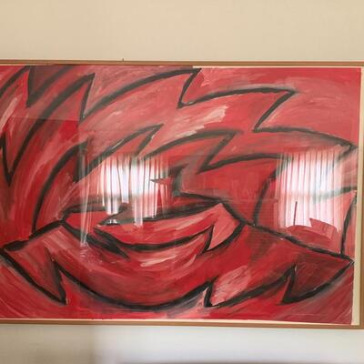 Peggy Grimm acrylic painting
