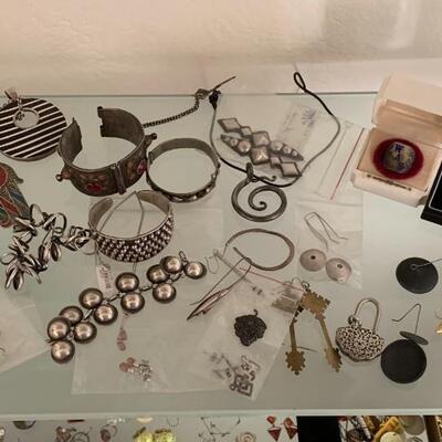 Sterling and Costume Jewelry