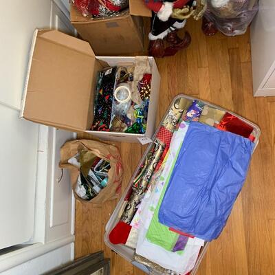 Christmas and gift wrap