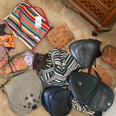Assorted purses #1