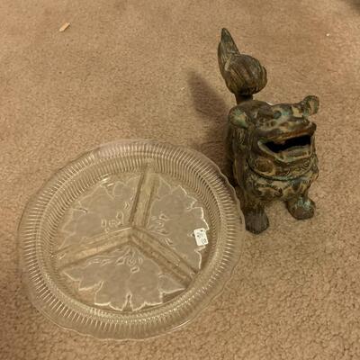 Calpotter bowls, art glass, more