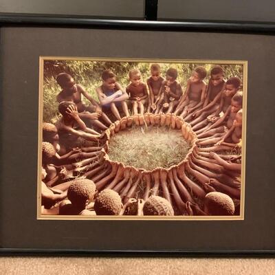 Assorted art photos and batik