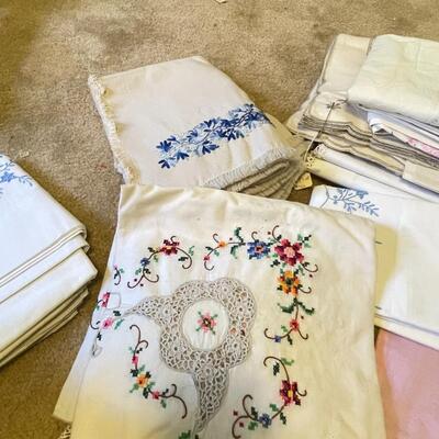 Vintage linens