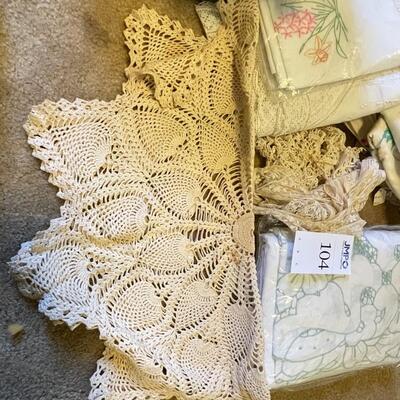 Vintage linens