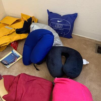 Travel items and rain gear
