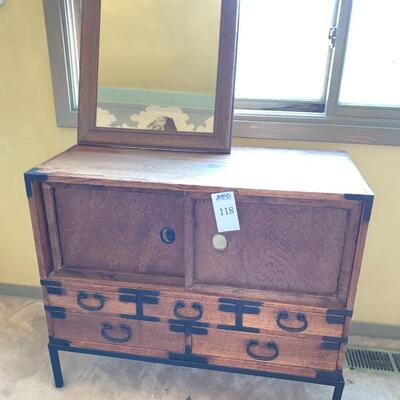 Small dresser and Mirror