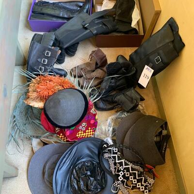 Womens shoes #2 with belts and hats