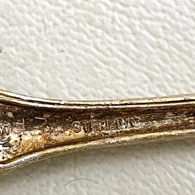 Sterling candlesticks, bowl and more