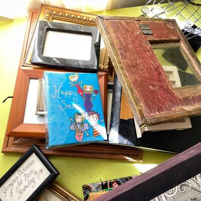 Photo albums and frames