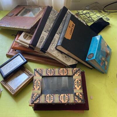 Photo albums and frames
