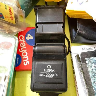 Small boom box, cameras parts