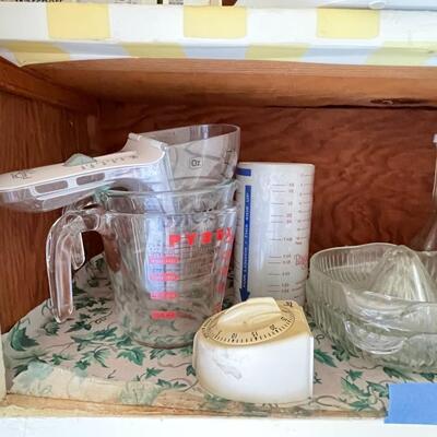 Vintage glass canisters and more