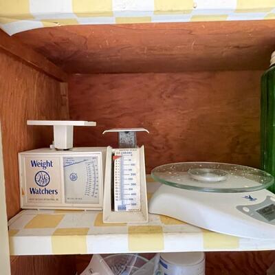 Vintage glass canisters and more