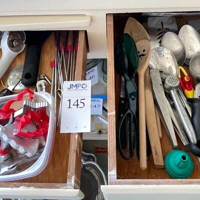 Knives, vintage flatware, utensils