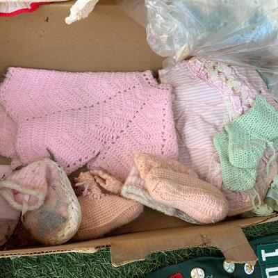 Vintage toys and clothes