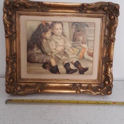 Lot 35-Reofect - Renoir Painting -Children