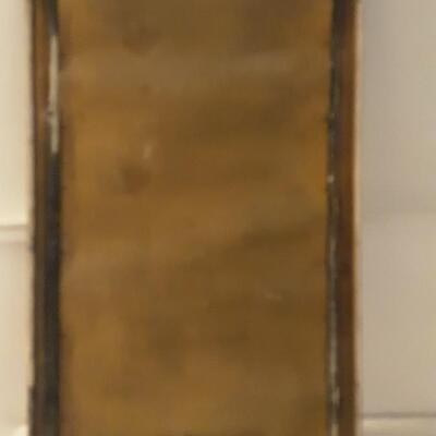 Lot 38-Antique Mirror With Wood Frame