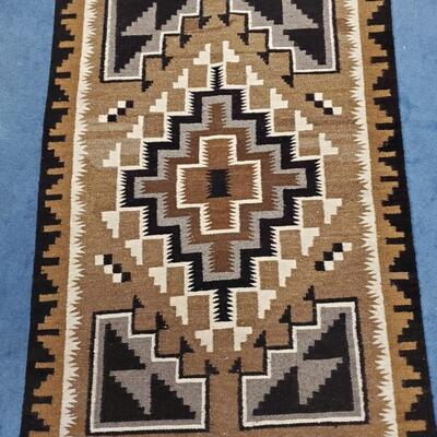 Genuine Navajo Rug - Two Grey Hills