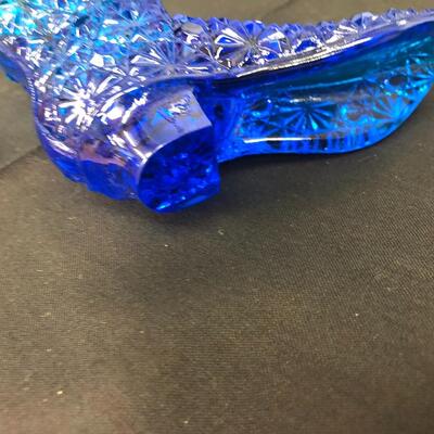 Fenton electric blue boot