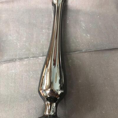 Fenton black amethyst diamond cut swung vase