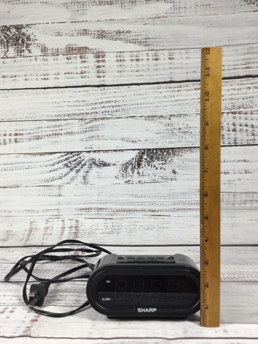 Sharp Alarm Clock with Dimmer