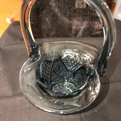 Fenton small dark grey basket