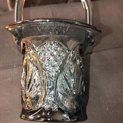 Fenton small dark grey basket